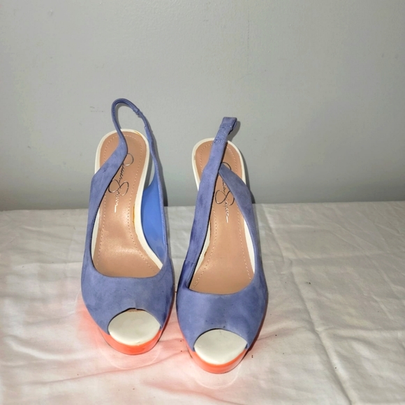 Jessica Simpson slingback heels size 8.5 - Picture 4 of 4